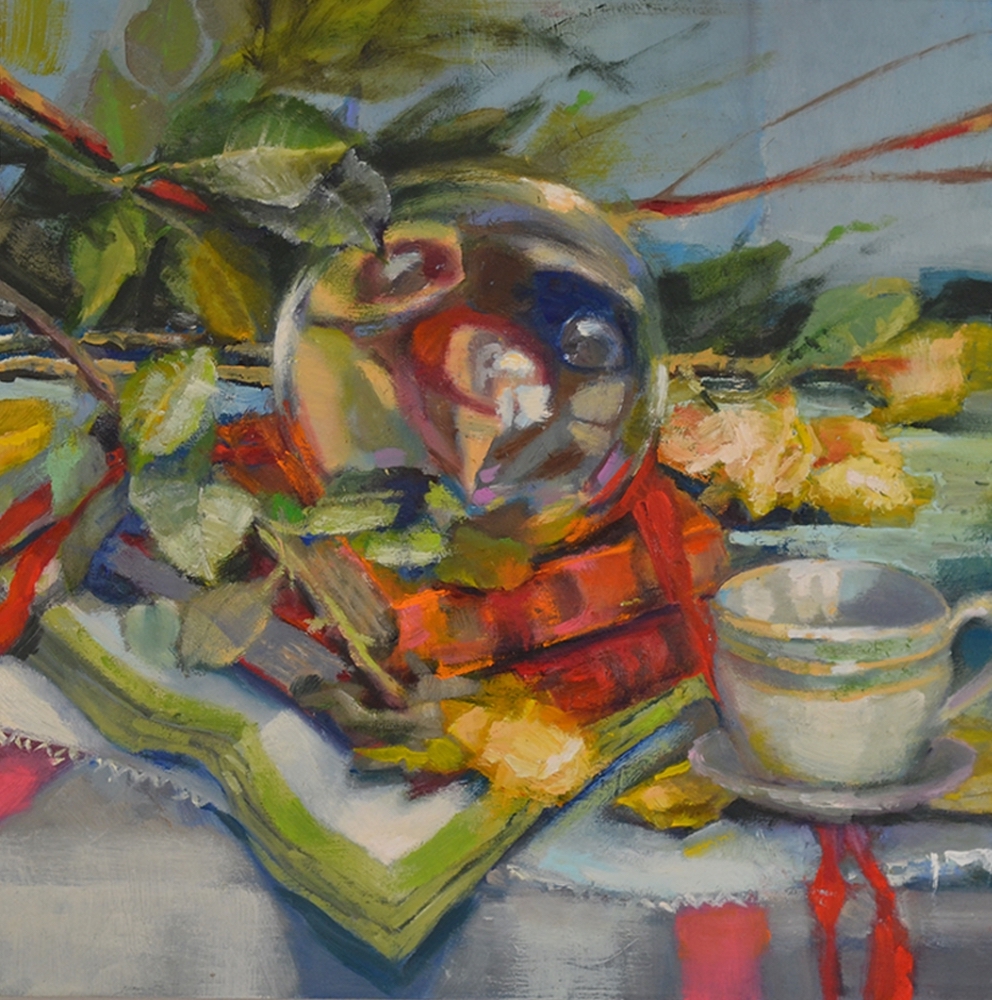 “Glass Globe”  12x12