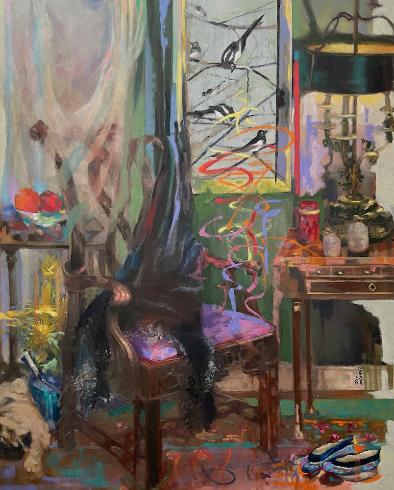 “Room Above the Stairs”  32x40