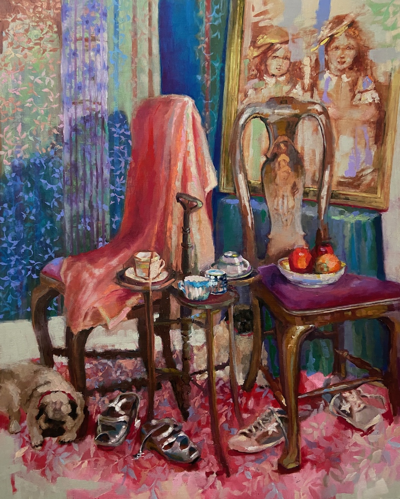 SOLD “Treasure”  32x40