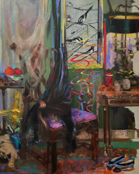 “Room Above the Stairs”  32x40